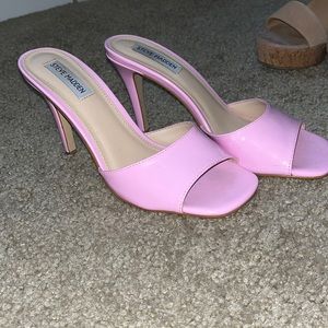 Steve Madden Bubblegum pink kitten heels